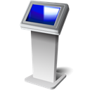 touch screen kiosk icon